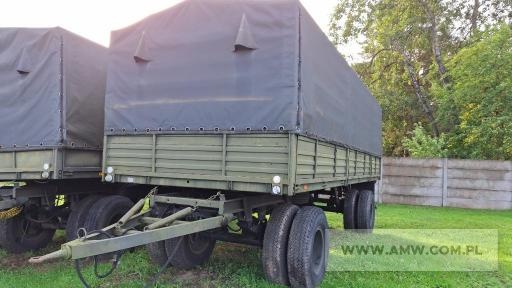 Przyczepa 2-os. D-616 AUTOSAN (ład. 11 500 kg) 